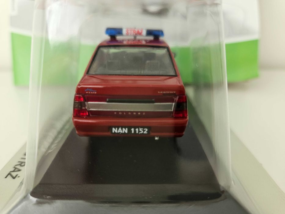 Model FSO Polonez ATU Plus Straż DeAgostini skala 1:43