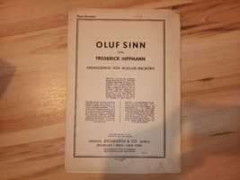 Oluf Sinn by Frederick Hippmann; Mueller-Melborn. nuty wyd 1938