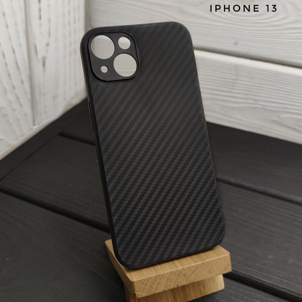 Чехол тонкий Carbon TPU на iPhone 13/ 13 Pro/ 13 Pro Max