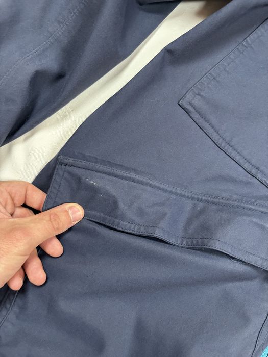 Kurtka przeciwdeszczowa Scott Granatowa M logo