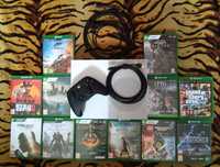 Xbox One S 1TB + 13 gier (RDR2, Elden Ring, Hogwarts, Mirage, itd.)