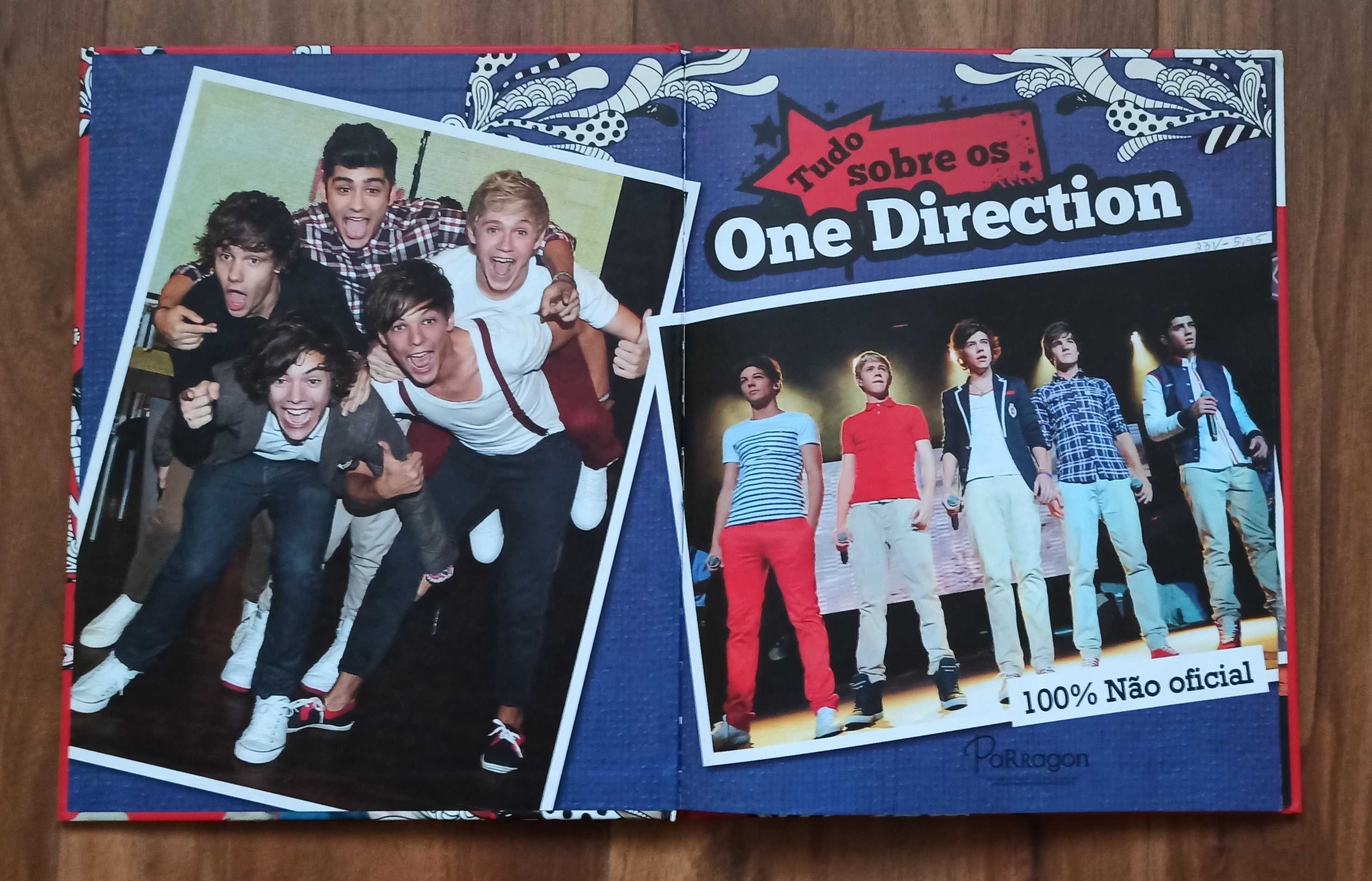 Livro Tudo sobre os One Direction - 100% Não oficial