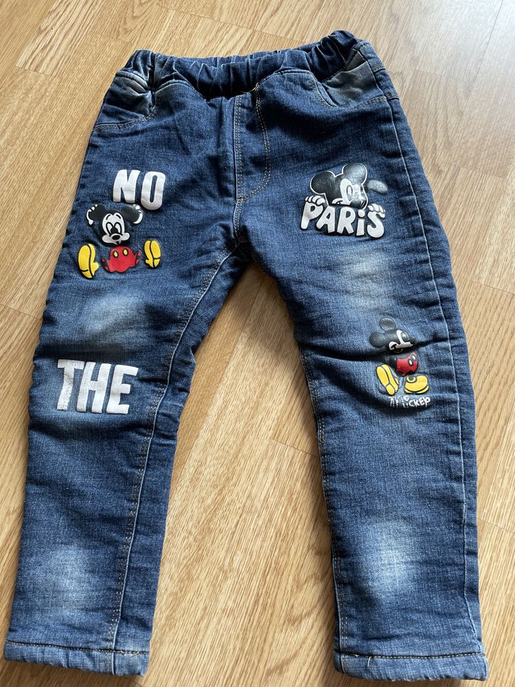 Тепленькі джинси штани