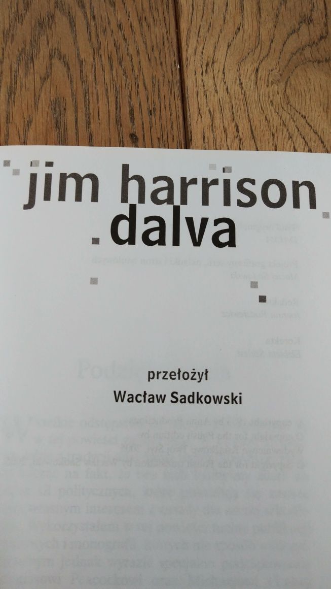 Jim Harrison- dalva