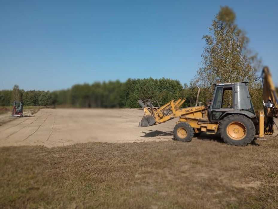 Usługi koparko-ladowarka