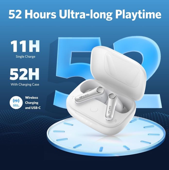 Ультракруті Earfun Air Pro4 LDAC Multipoint ANC Auracast Aptx Lossless