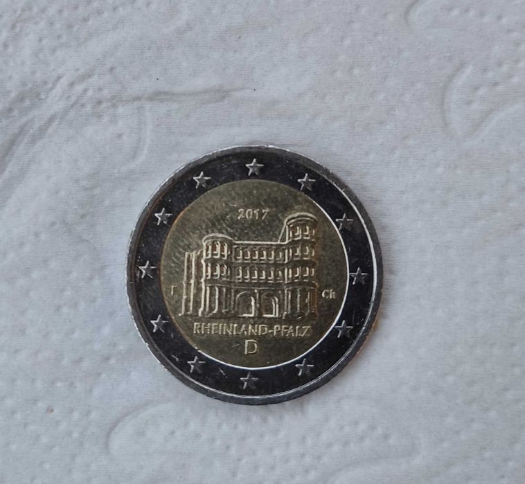 Troca de moedas 2 euros