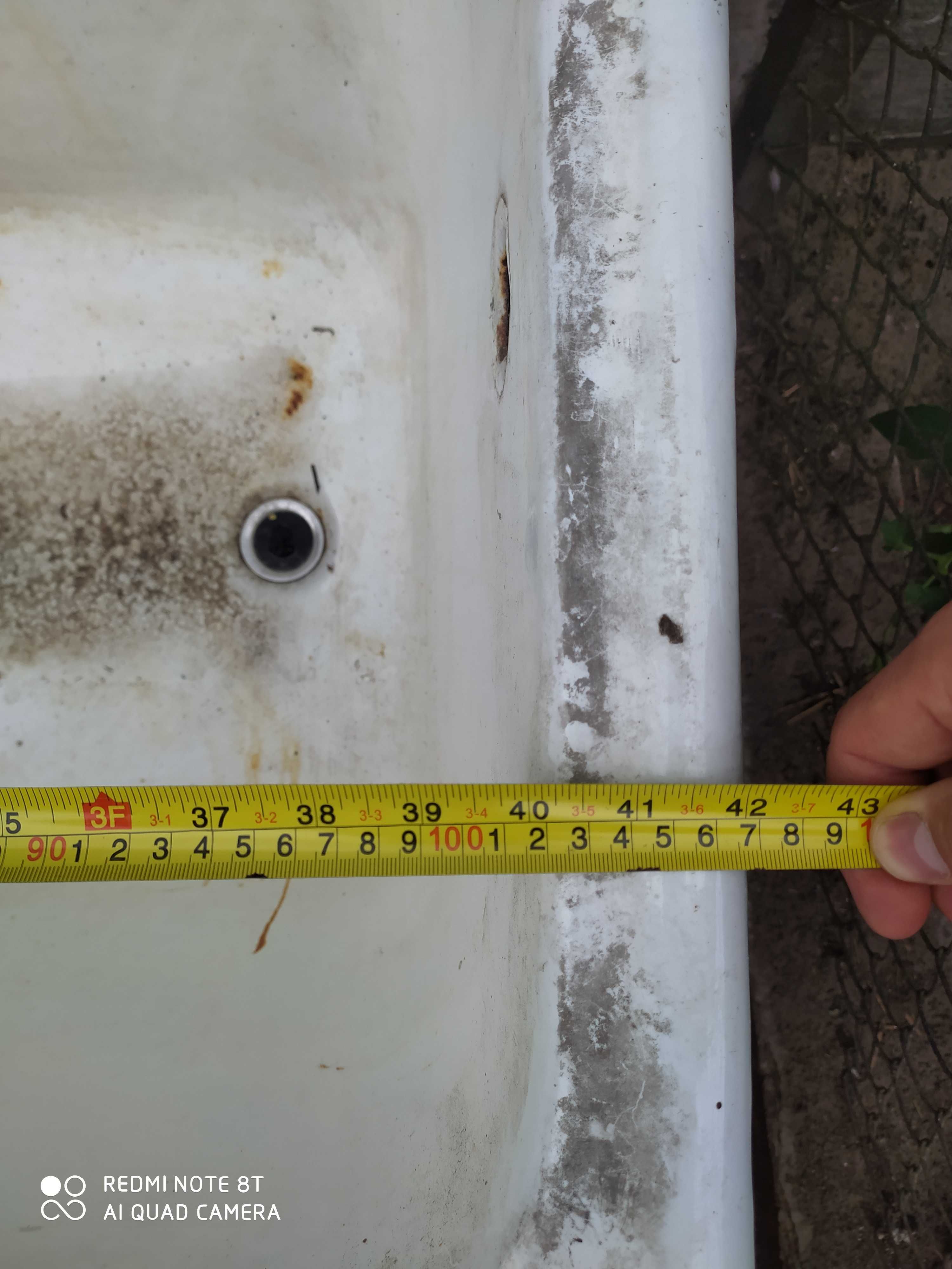 Wanna Żeliwna (oryginalna, rustykalna, prl) wymiary 107x70x70