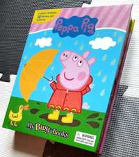 NOWA Peppa Pig My Busy Books książeczka z figurkami angielska świnka