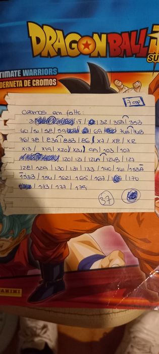 Cromos Dragon Ball Super