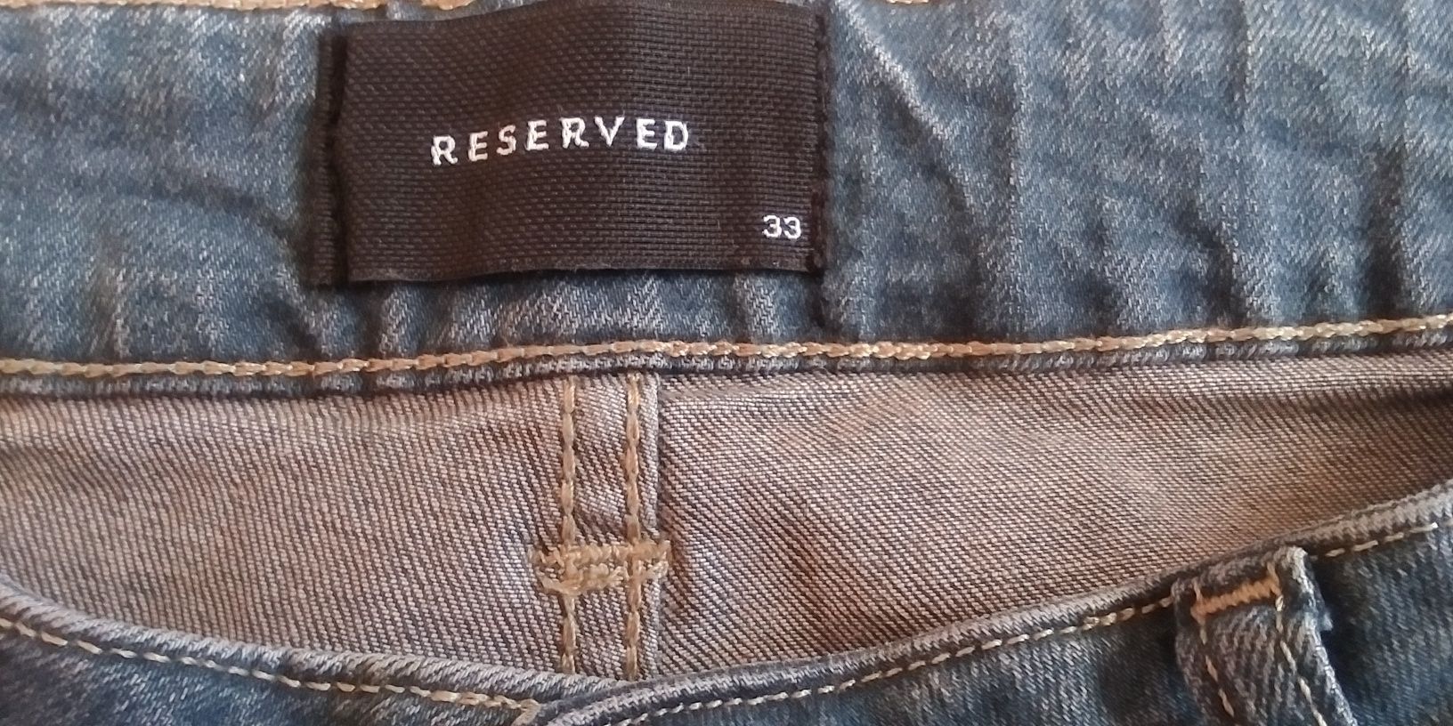 Jeansy Reserved r.33