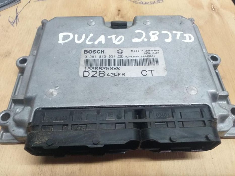 Centralina do motor bosch Fiat ducato citroen junper boxer 2.8 hdi