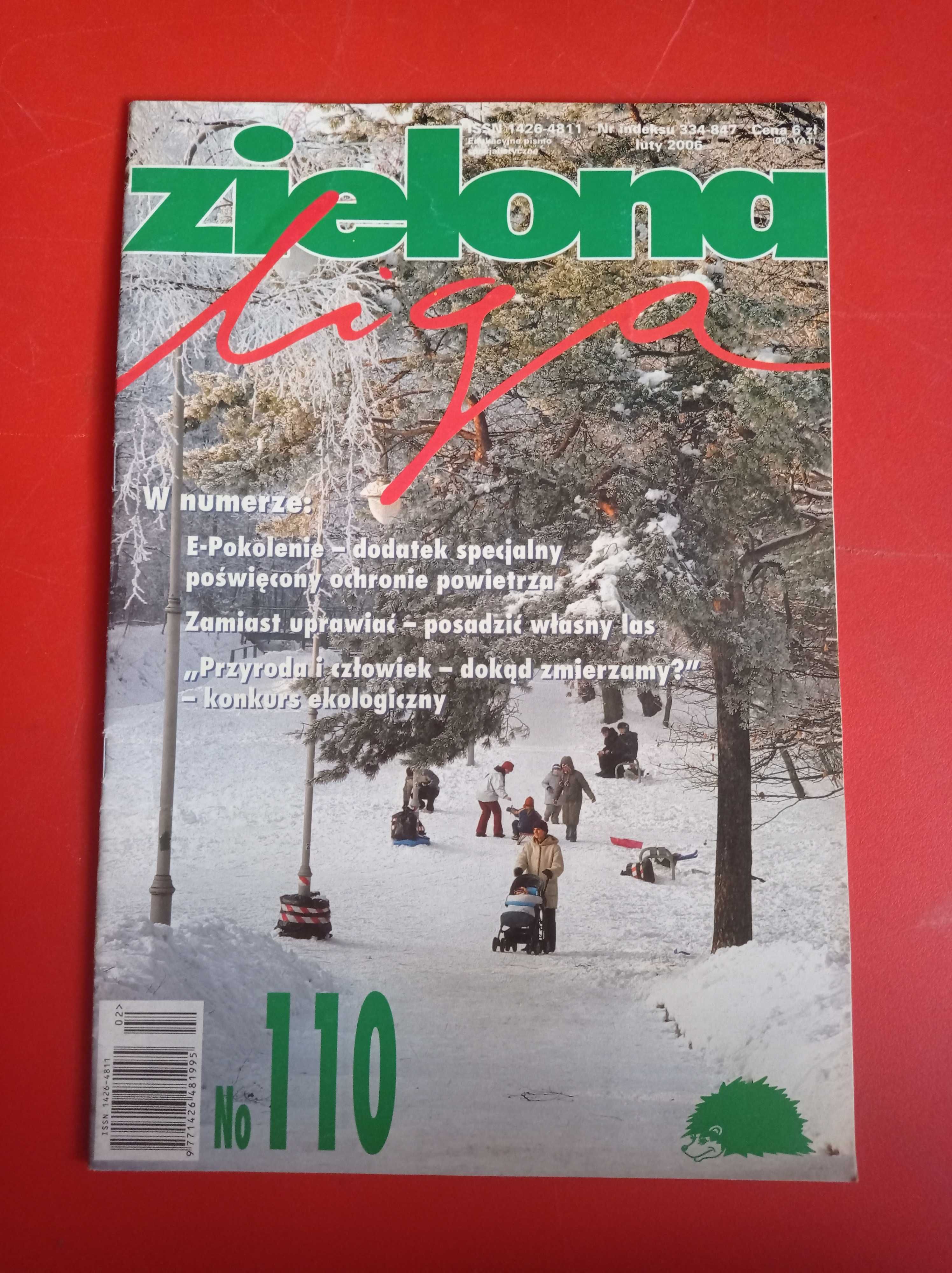 Zielona Liga, nr 110, luty 2006, rys. M. Trzepałka