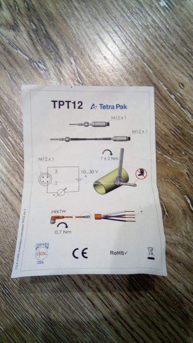 Датчик температуры Tpt12 PT100 с фабрикой еды выхода 4~20mA