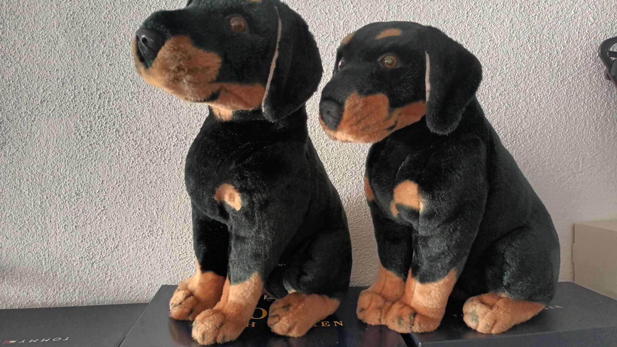 Lote 2 peluches cães