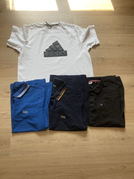 Футболка поло Hugo Boss 54 calvin klein golf XXL Adidas Future Icons