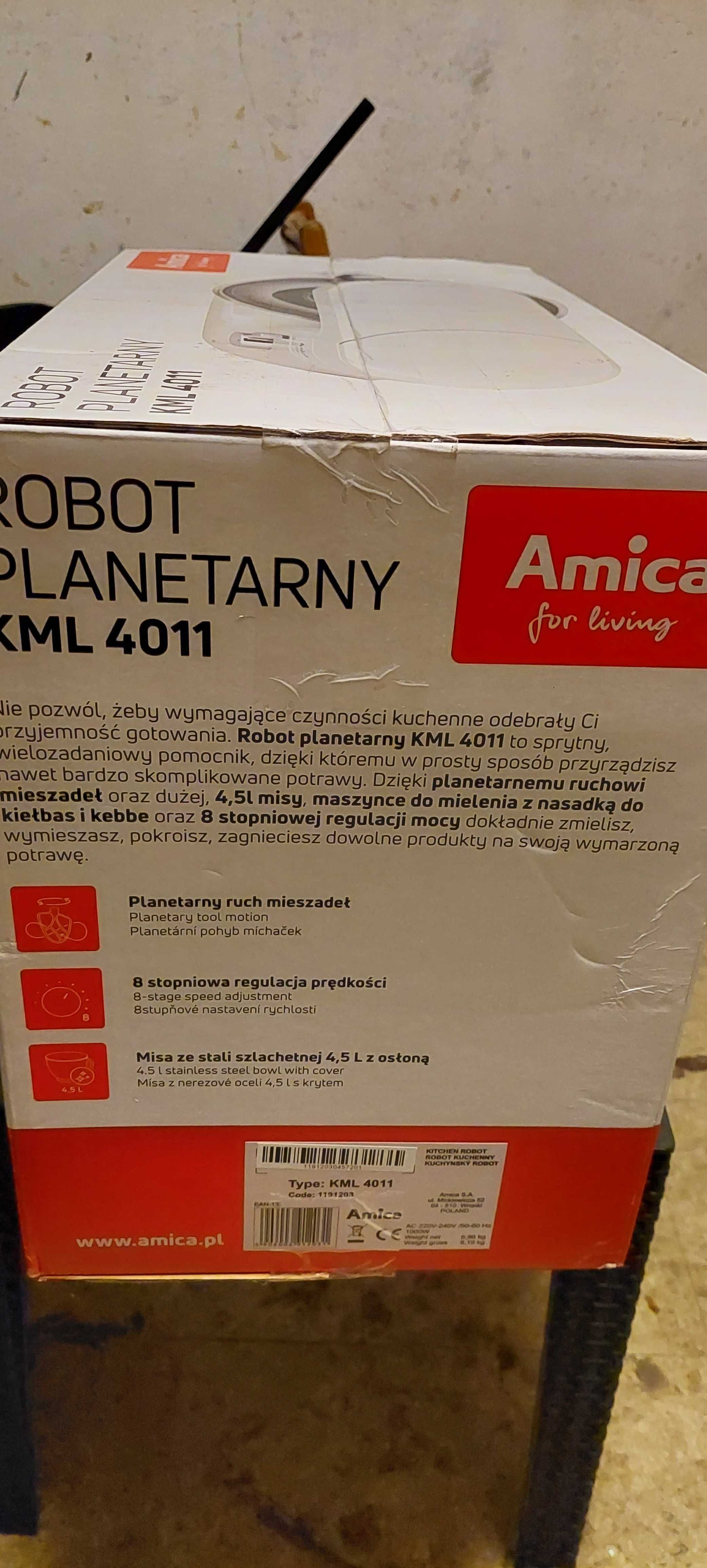 NOWY Robot planetarny kuchenny Amica KML 4011, -  490 zł