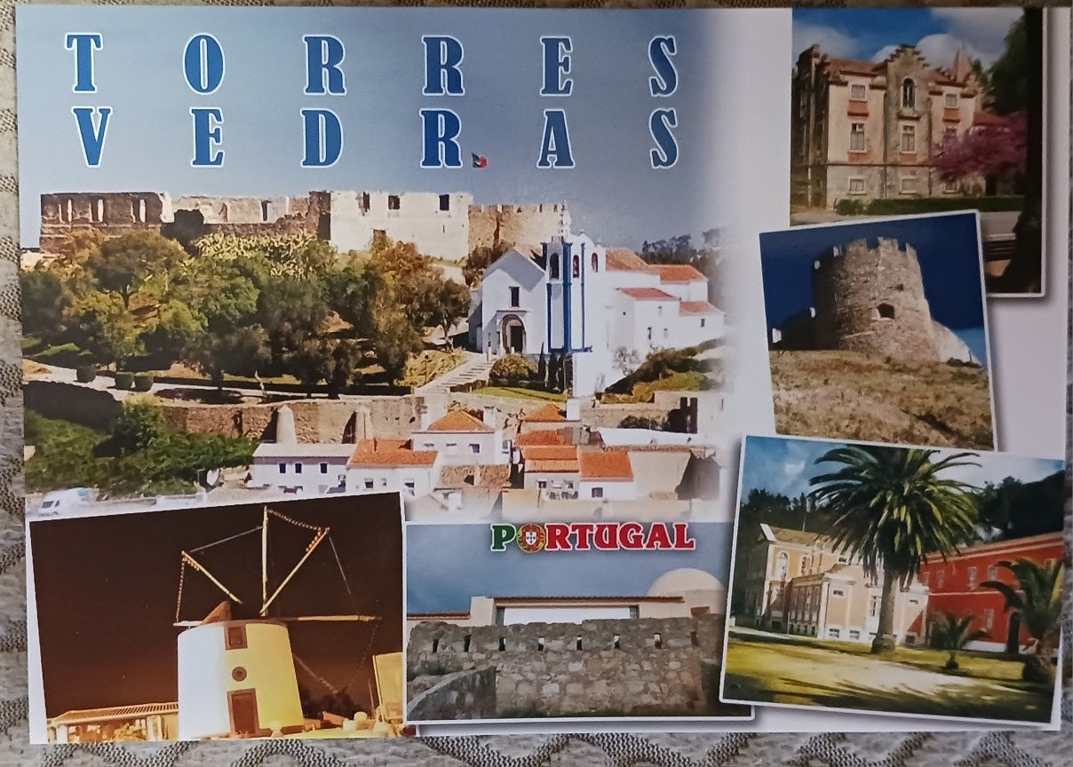 Postais Torres Vedras e Santa Cruz