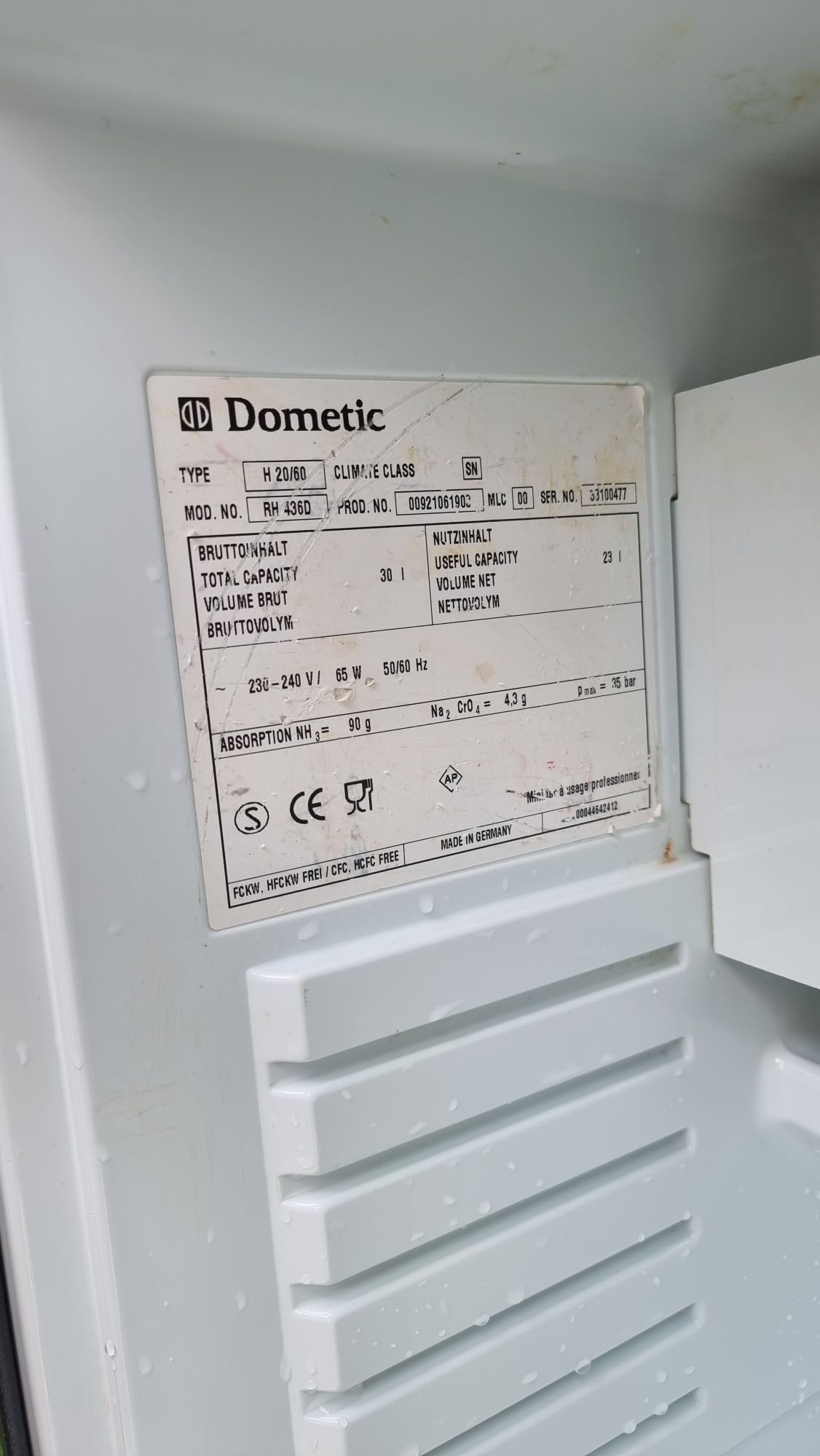 dometic rh436d автохолодильник абсорбционный.портативный.корабельный