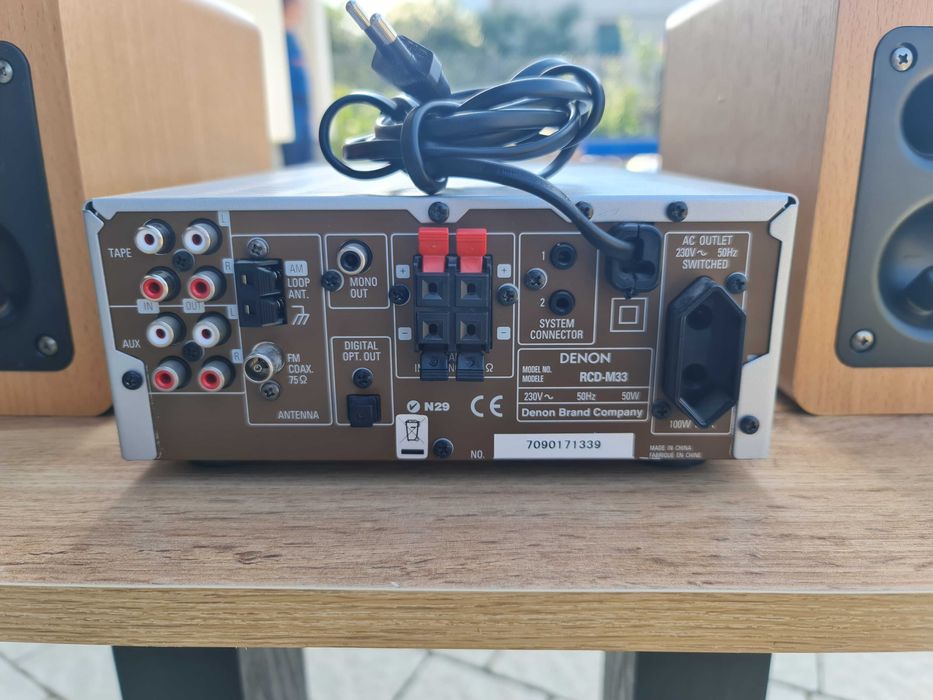 Аудіосистема Denon RCD-M33 + Denon SC-M53