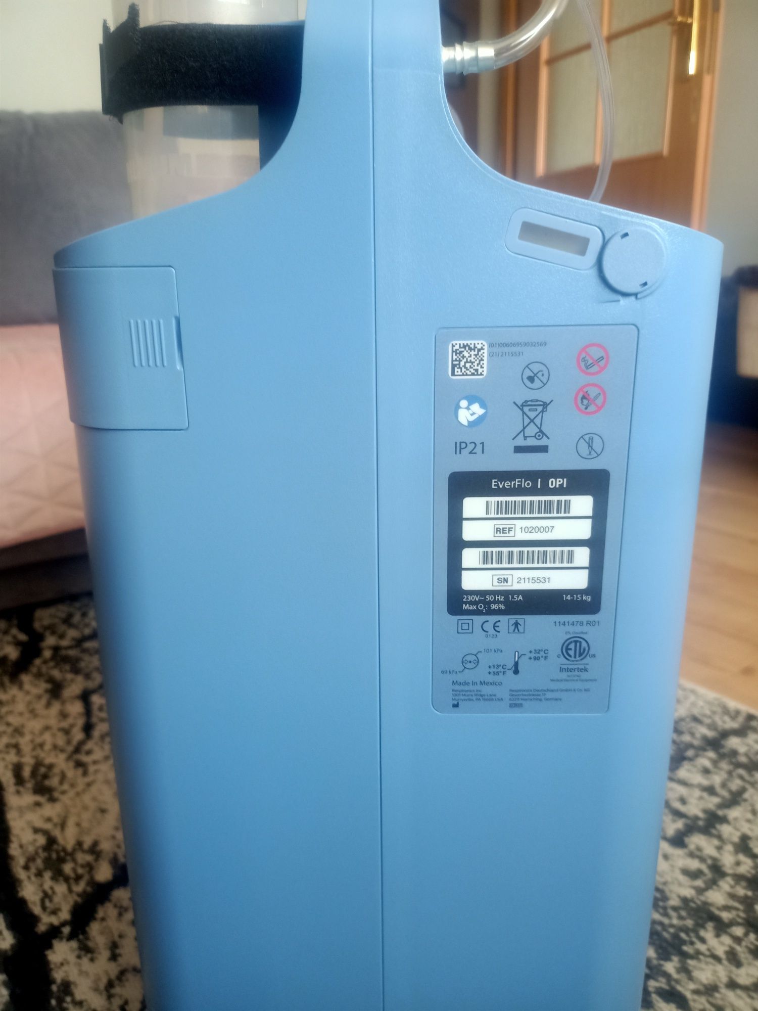 Koncentrator Tlenu Philips EverFlo ( odbiór osobisty)