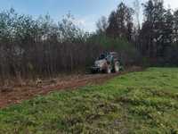 Karczowanie czyszczenie działek mulczer wycinka drzew koszenie traw