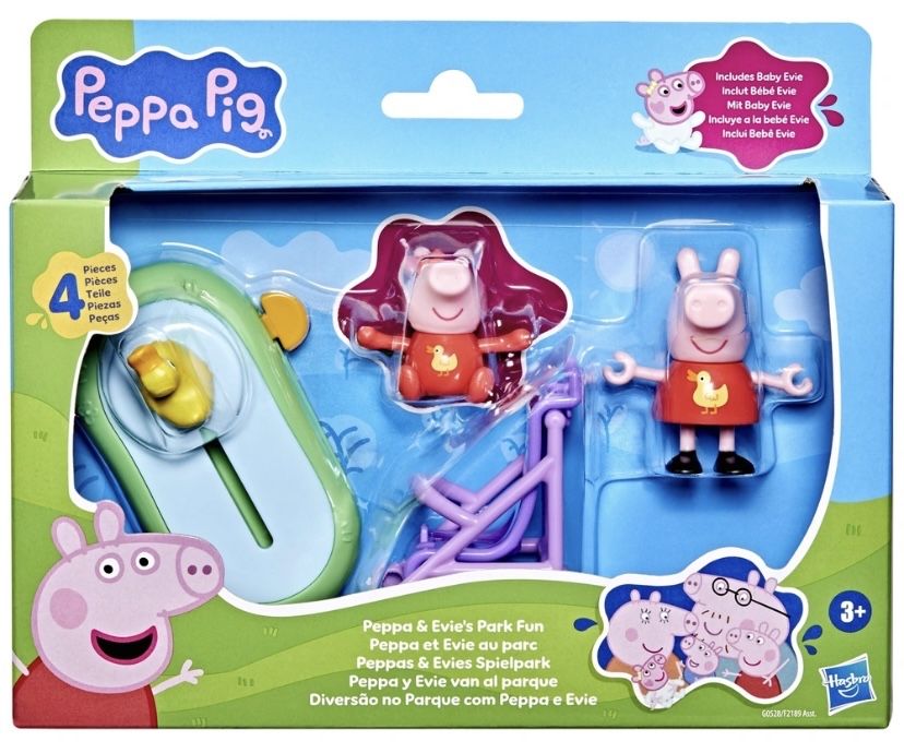 Свинка Пеппа з Еві малюк Peppa Pig Evie Baby park fun