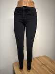 Czarne spodnie mid waist skinny roz S|M