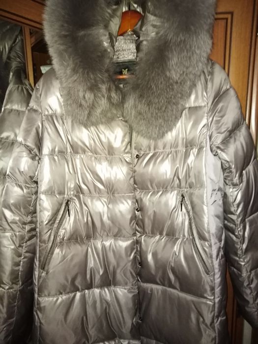 Пуховик с шикарным мехом