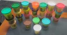 Plasticina e acessórios da playdoh