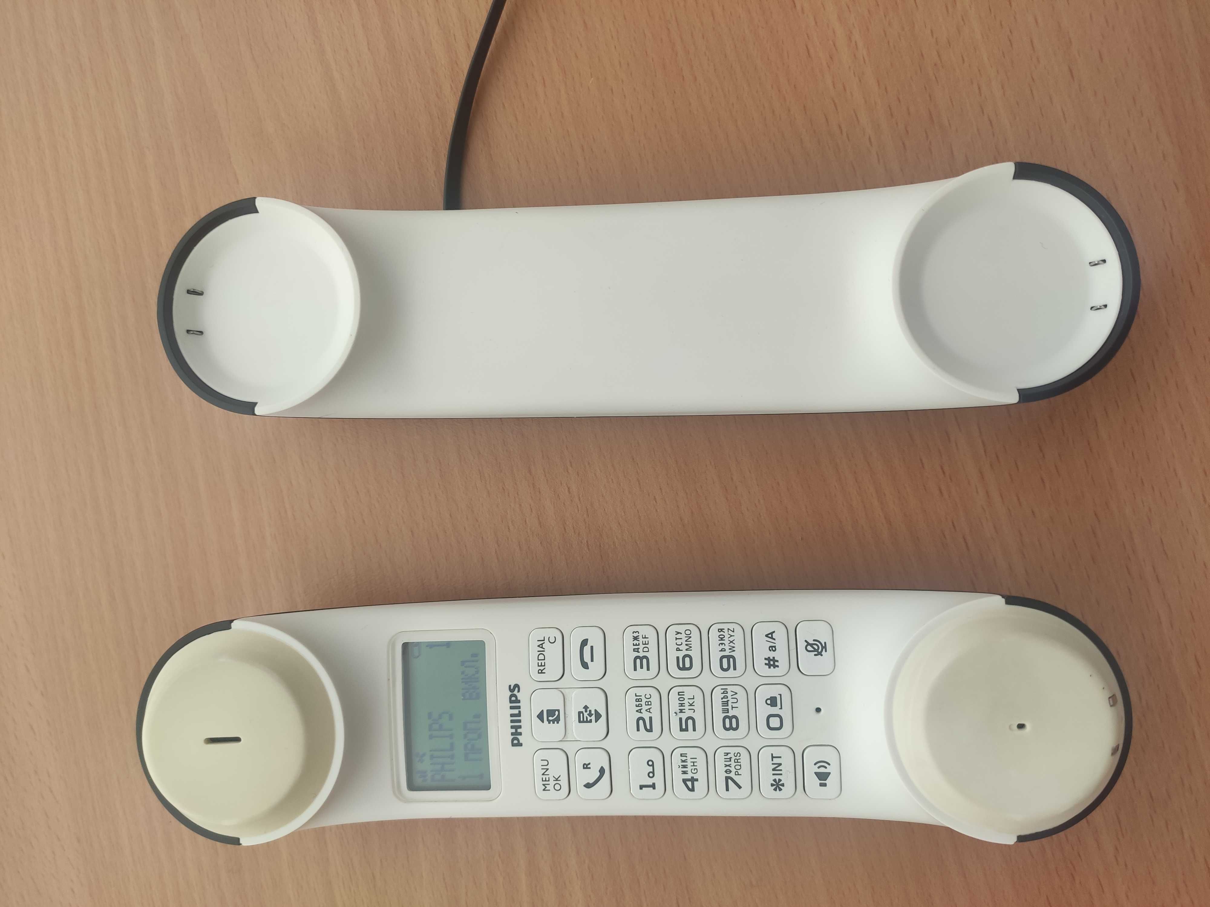 Стильний безпровідний телефон Philips M5501BW/51 (ідеальний стан)
