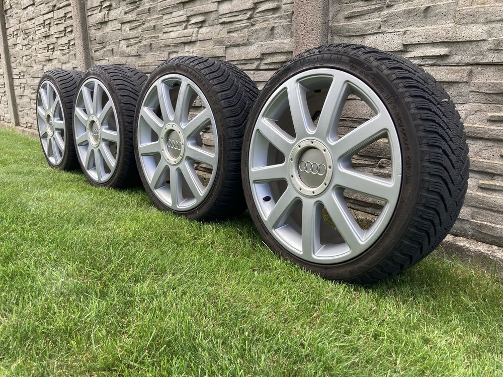Audi s-line 5x100/5x112 18 cali+ opony 225/40