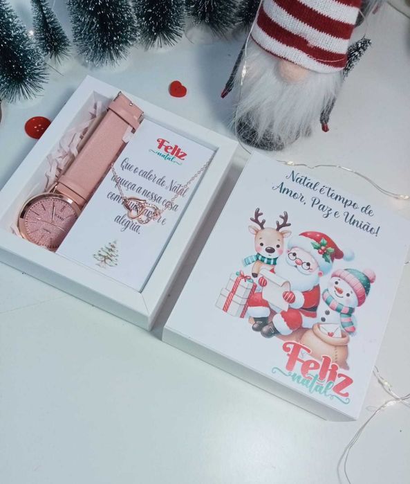 Caixinha prenda de Natal