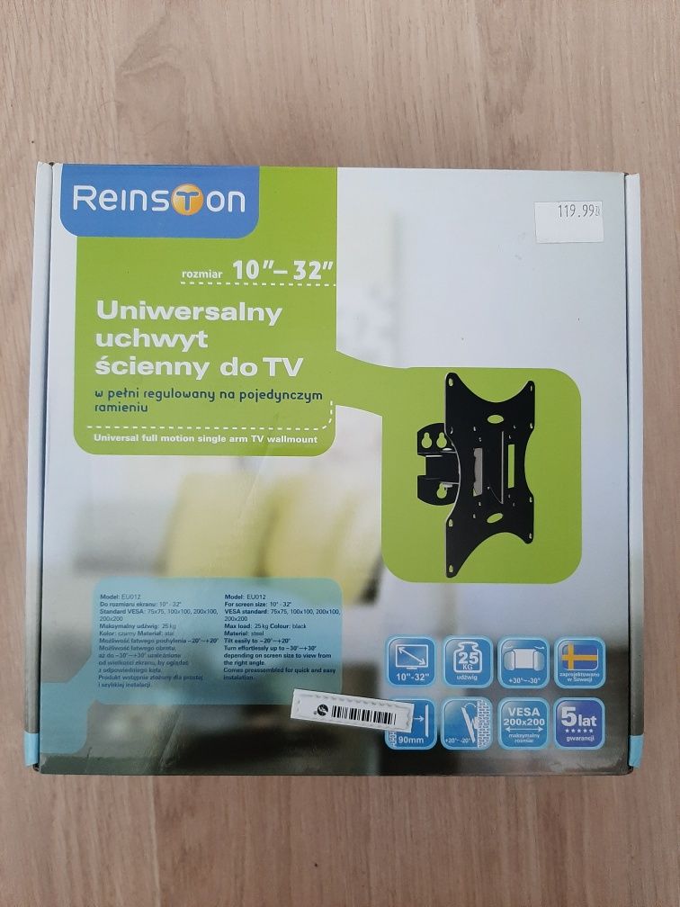 Uchwyt, wieszak do telewizora 10"-32"