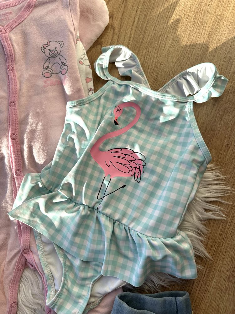 Paka paczka ubran dziewczynka 86/92 H&M Cool Club i inne