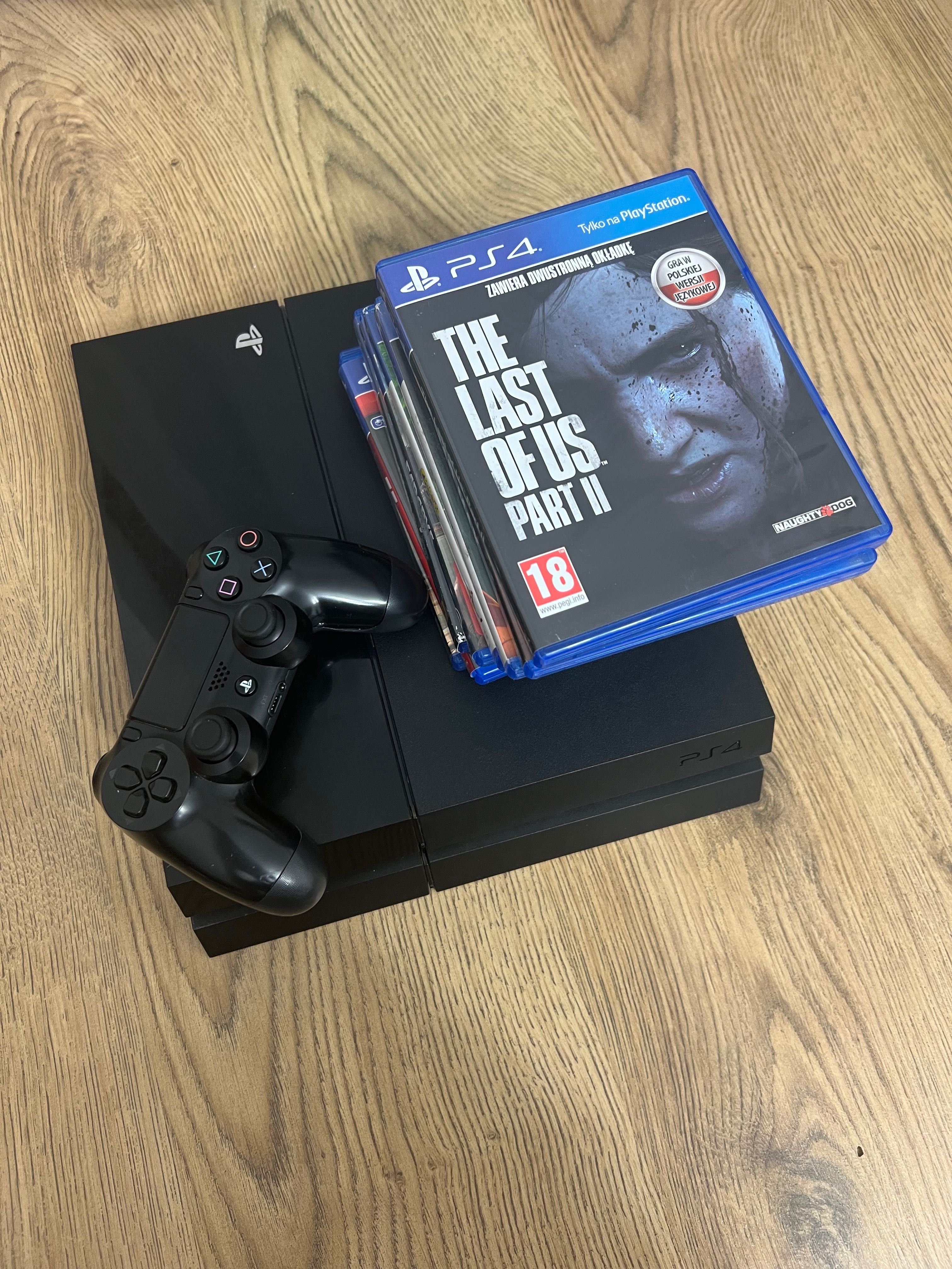 PlayStation 4 PS4 1T 9 gier zestaw Sony konsola do gier