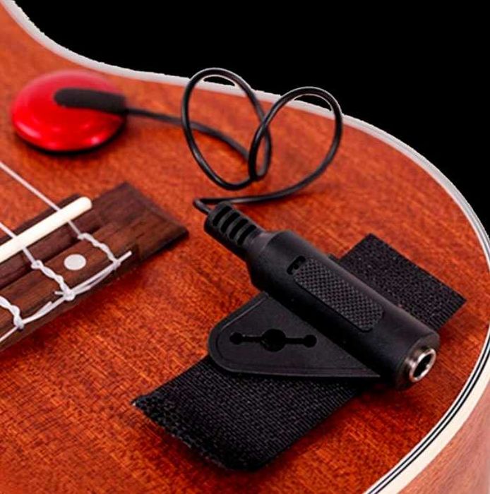 Pickup Microfone Captador de Som para Guitarra, Ukulele, Violino, etc