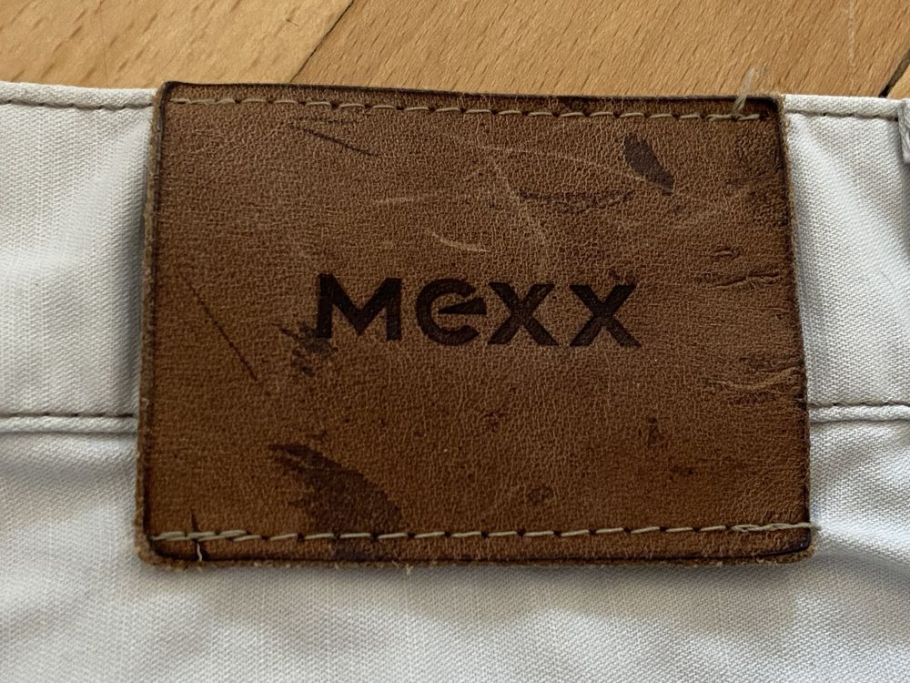 Mexx XL rozm 36/ 34 męskie spodnie białe jeansy  Vintage