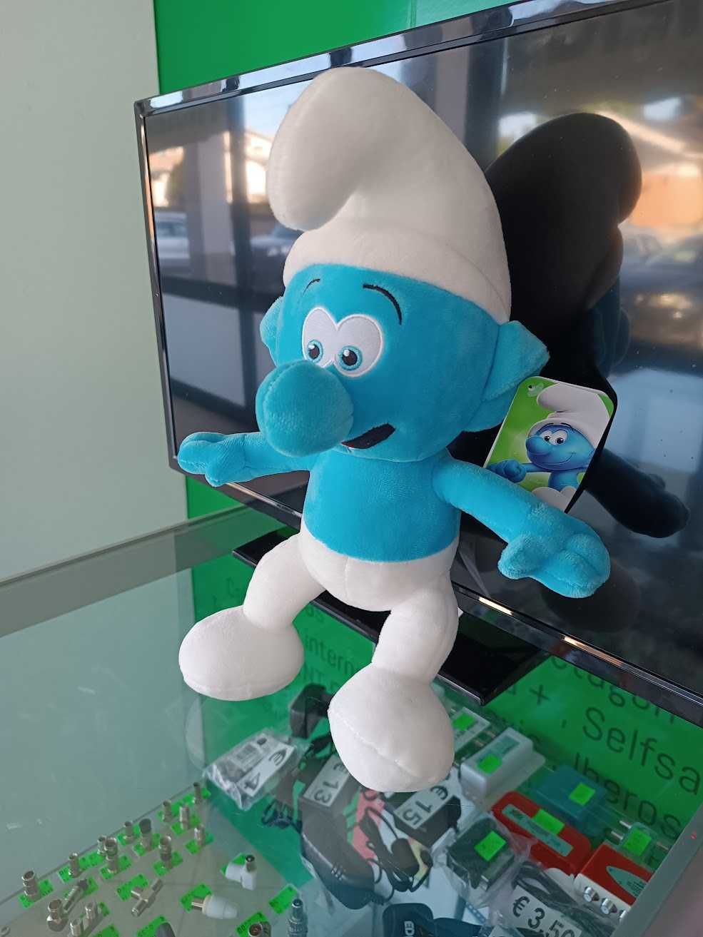 PROMO:Peluche Smurfs Smurf Azul 33cm