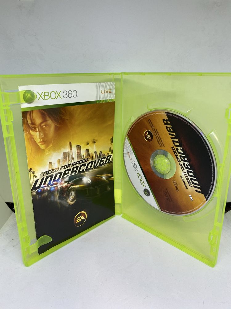 Gra Need for Speed Undercover Xbox 360 X360 pudełkowa