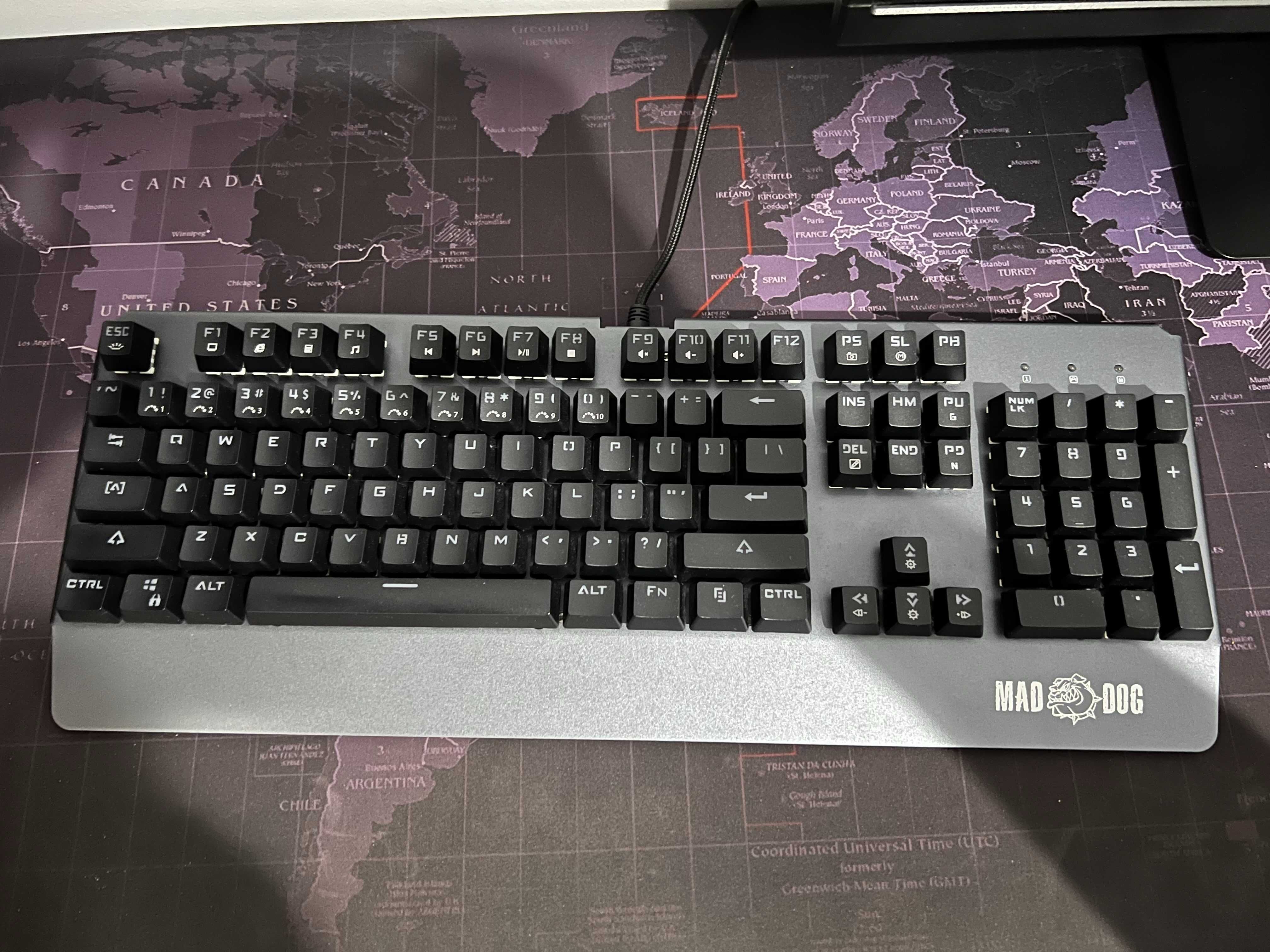 Klawiatura mechaniczna MAD DOG GK900 RGB