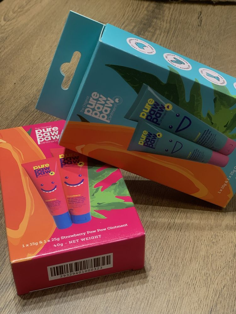 Бальзам для губ Pure Paw Paw 25г, набір бальзамів 15г+25г