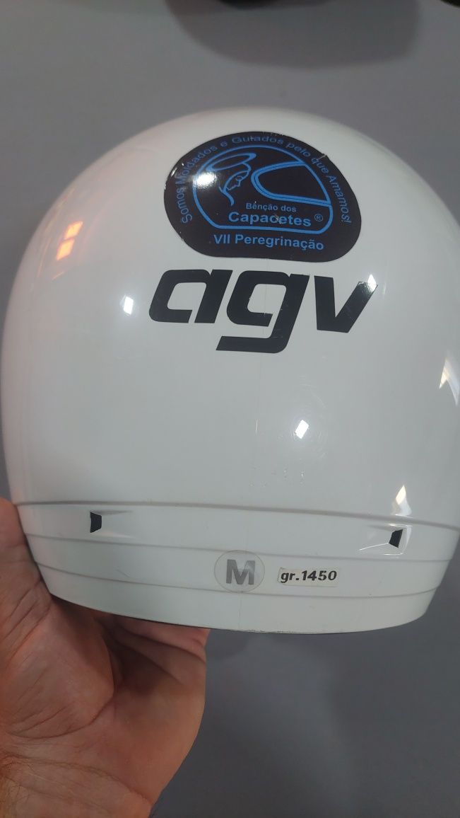 Capacete AGV Strada - Branco Tamanho M