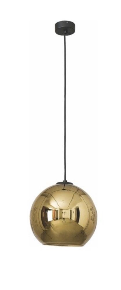 Nowa Lampa 25 cm złota