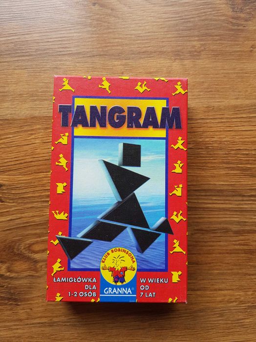 Tanagram gra logiczna łamigłówka planszowa