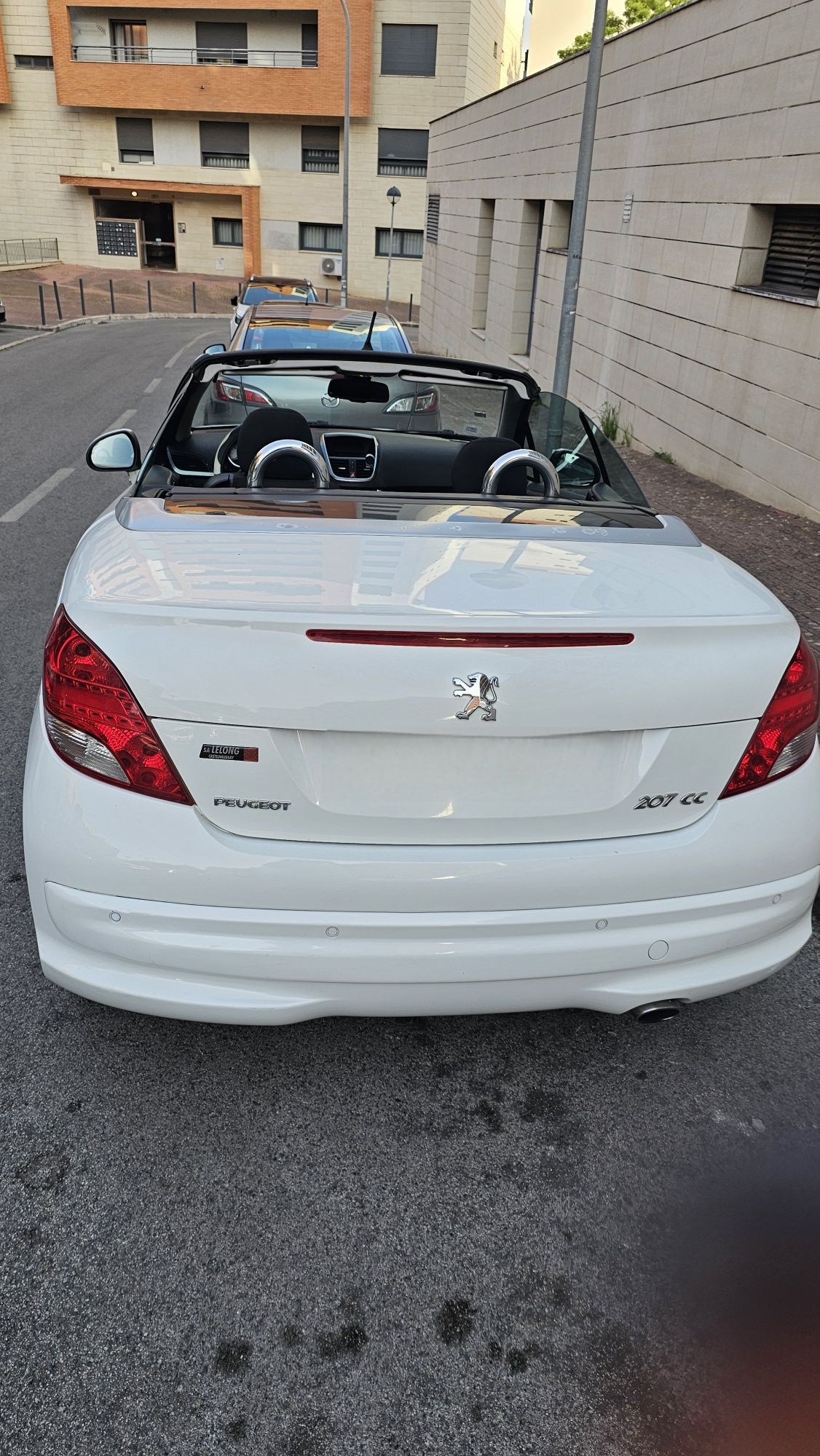 peugeot 207 cc branco