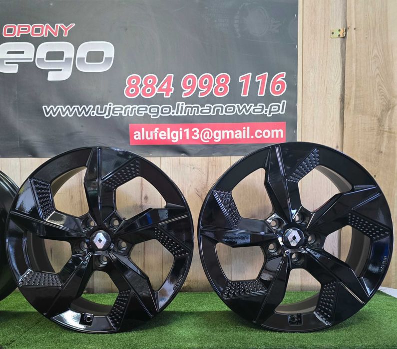 NOWE ALUFELGI RENAULT 19x5x114,3-Austral,Espace,Koleos,Talisman,Megane