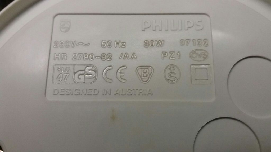 Elektryczny wyciskacz HR2790-92 Philips