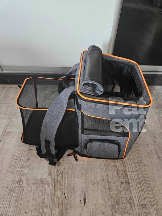 Plecak dla kota psa transporter duży rozkładany pojemny do zwierząt