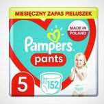 -30% • Pampers Pants 5 • Pielucho-majtki 12-17kg, 152 sztuk DLA DZIECI
